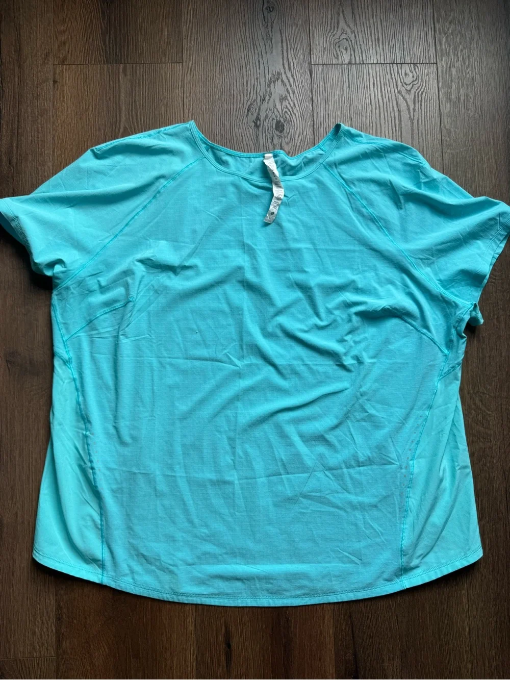 Lululemon Women’s Short Sleeve Athletic Tee Turquoise Blue